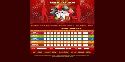 Sri Lakshmi Lottery Result Online .